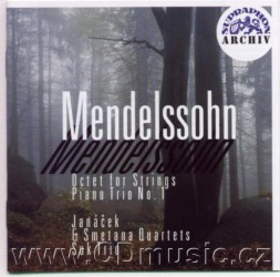Levně Octet in E Flat Major, Piano trio No.1 IN D MAJOR / Janáček Quart - CD