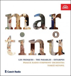 Levně Martinů - Fresky, Paraboly, Rytiny - CD