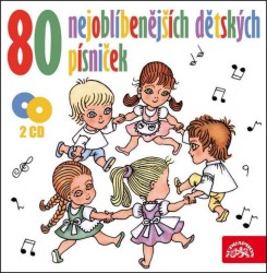 Levně 80 nejoblíbenějších dětských písniček - 2 CD