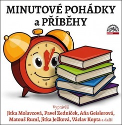 Minutové pohádky a příběhy - CD mp3 | MOLAVCOVÁ, Jitka, RUML, Matouš