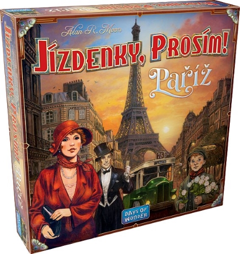 Levně Jízdenky, prosím! Paříž