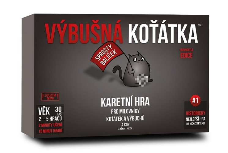 Levně Výbušná koťátka: Přisprostlá edice
