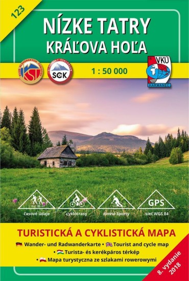 Nízke Tatry - Kráľova hoľa 1:50 000