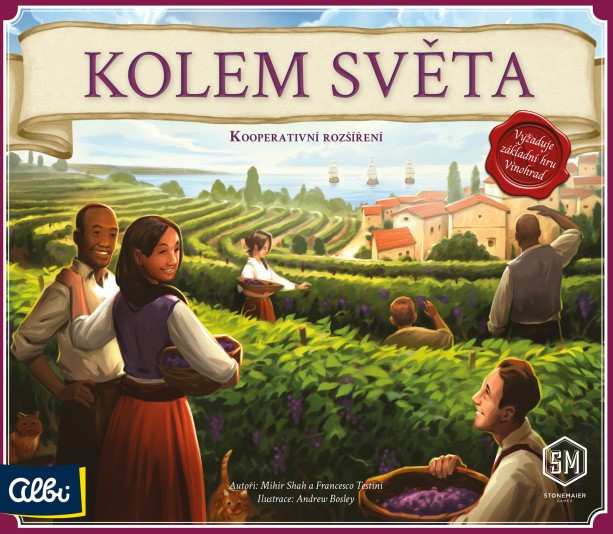 Levně Vinohrad: Kolem světa