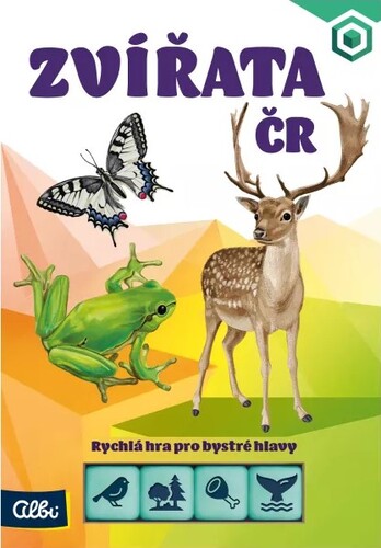 Levně Chytré kostky - Zvířata ČR