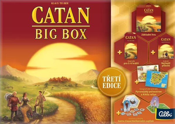 Levně Catan - Big Box - Třetí edice