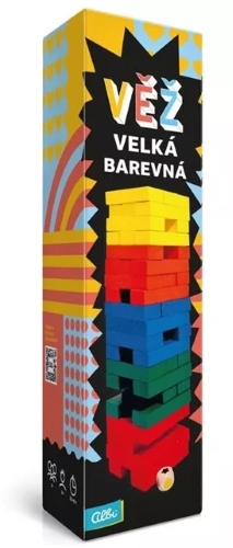 Levně Věž velká barevná s kostkou (design 2026)