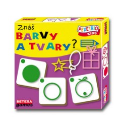 Levně Pexetrio Kids - Znáš barvy a tvary?