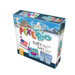 Levně Pexetrio - Státy a jejich symboly: Svět