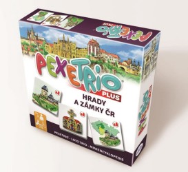 Levně Pexetrio plus - Hrady a zámky ČR