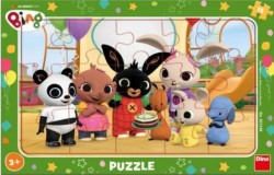Levně Puzzle 15 Bing ve školce deskové