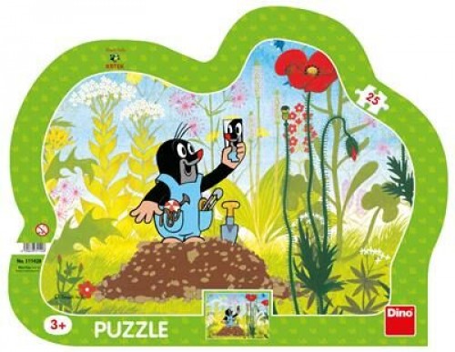 Levně Puzzle 25 - Krtek a kalhotky