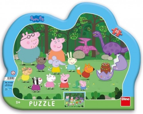 Levně Peppa Pig 25 kontura Puzzle