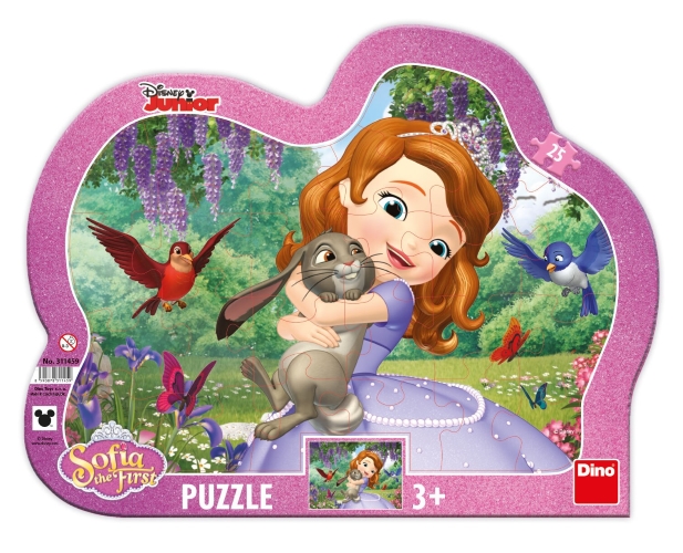 Levně Sofie a zvířátka - Puzzle (25 dílků)
