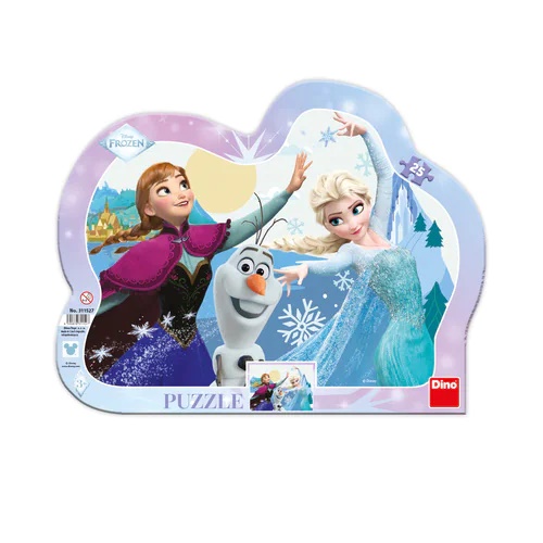 Levně ANNA A ELZA TANČÍ 25 kontura Puzzle