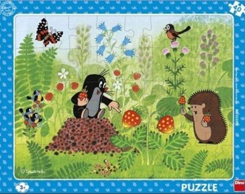 Levně Puzzle 40 - Krtek a jahody - deskové