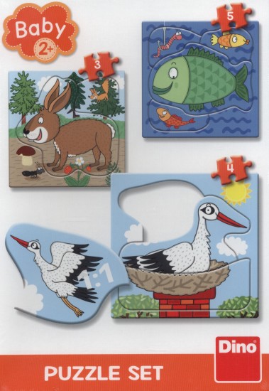 Levně Zvířátka: Kde žijí? - Puzzle