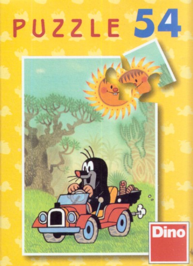 Levně Minipuzzle 54 - Krtek (No. 331068)