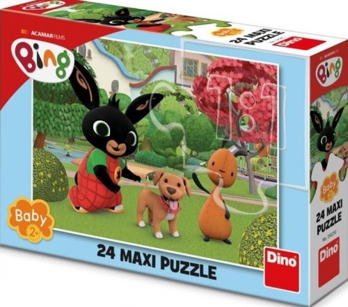 Levně Bing s pejskem - Puzzle Maxi (24 dílků)