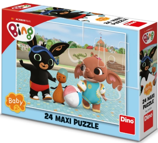Levně BING U BAZÉNU 24 maxi Puzzle