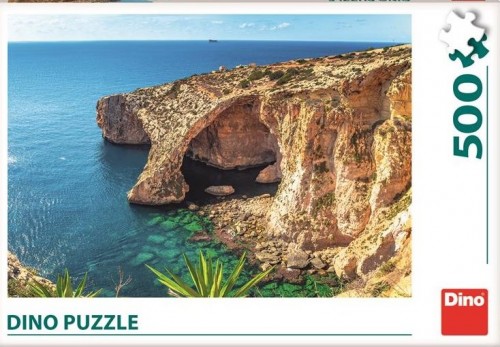 Levně Pláž na Maltě - Puzzle (500 dílků)