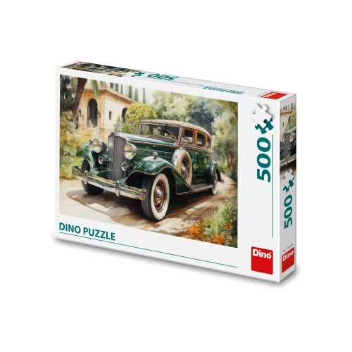 Levně Puzzle Zelený Rolls-Royce 500 dílků