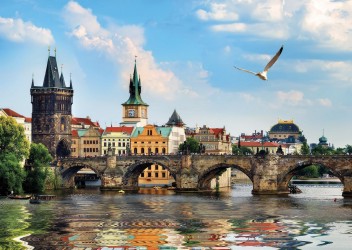 Levně Karlův most - Puzzle (1000 dílků)