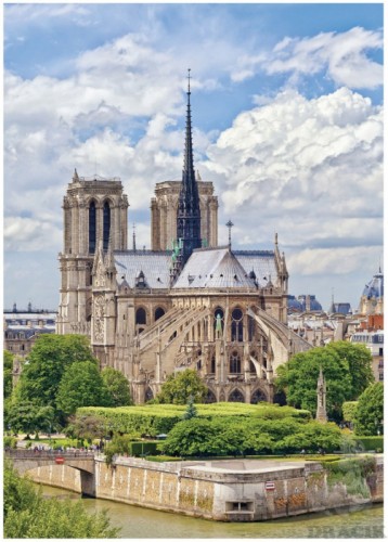 Levně Katedrála Notre-Dame - Puzzle (1000 dílků)