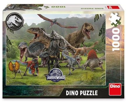 Levně Jurský svět - Puzzle (1000 dílků)