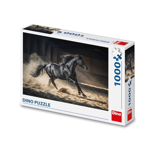 Levně ČERNÝ KŮŇ 1000 Puzzle