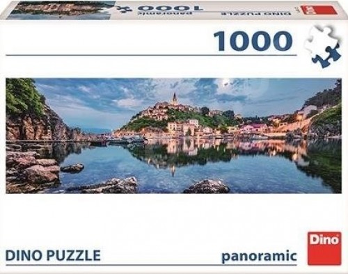 Levně Ostrov Krk - Panoramic puzzle (1000 dílků)