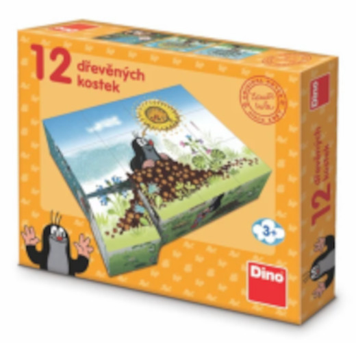 Levně Dřevěné kostky - Krtkův rok