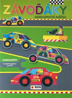 Levně Závoďáky - samolepková knížka