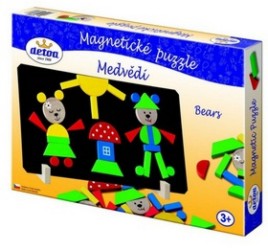 Levně Magnetické puzzle - Medvědi