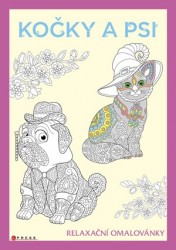 Relaxační omalovánky: Psi a kočky