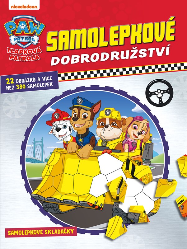 Levně Tlapková patrola - Samolepkové dobrodružství