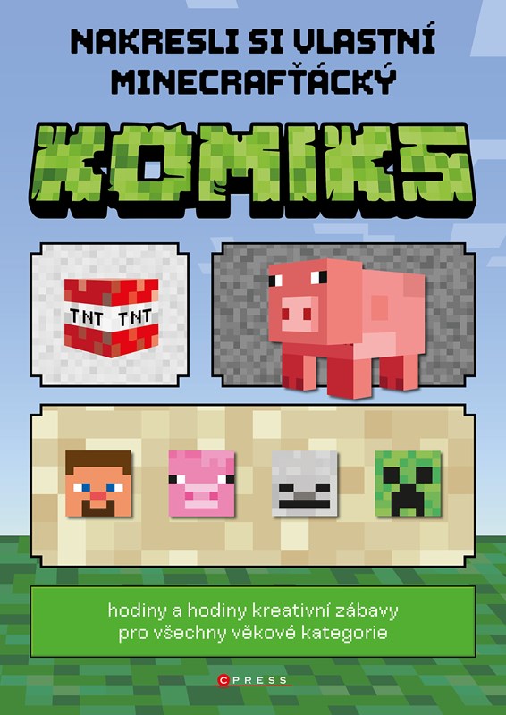 Levně Nakresli si vlastní minecrafťácký komiks