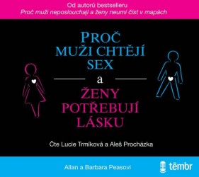 Proč muži chtějí sex a ženy potřebují lásku - CD mp3