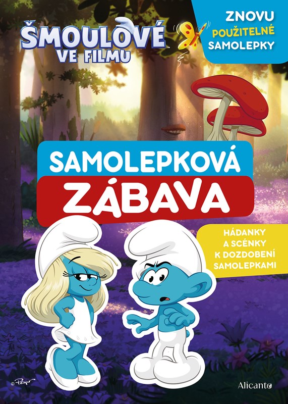 Levně Šmoulové ve filmu – Samolepková zábava