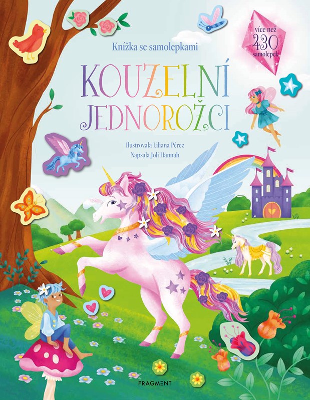 Levně Knížka se samolepkami - Kouzelní jednorožci