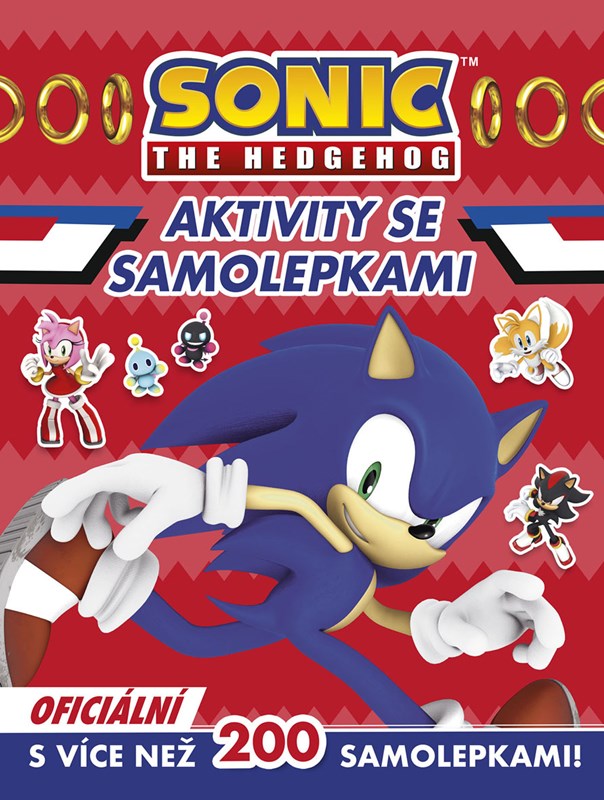 Levně Ježek Sonic - Aktivity se samolepkami