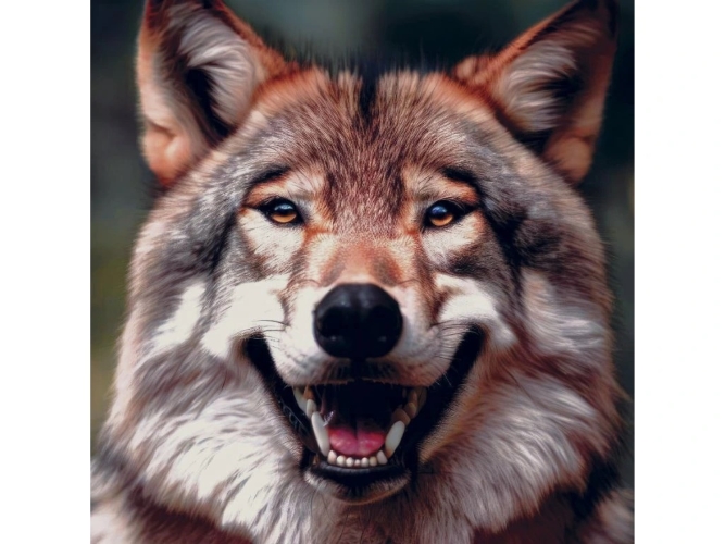 3D magnet MAGNETICKÝ VLK AI