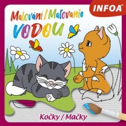 Malování vodou - Kočky