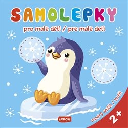 Levně Samolepky pro malé děti - modrý sešit