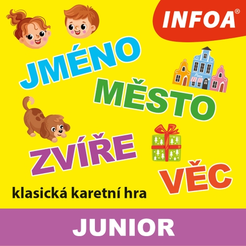 Jméno, město, zvíře, věc Junior