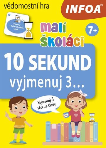 Levně 10 sekund vyjmenuj 3… Malí školáci - Krabicová hra