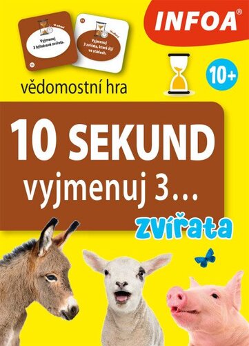 Levně 10 sekund vyjmenuj 3… Zvířata - Krabicová hra