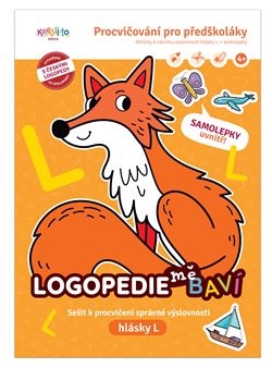 Levně Logopedie mě baví - hláska L + samolepky