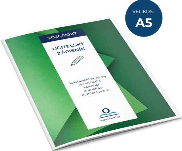 Levně Učitelský zápisník 2026/2027 (A5)
