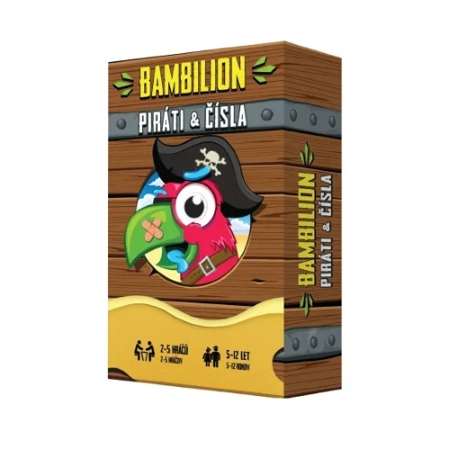 Levně Bambilion: Piráti a čísla - Soubor dětských her